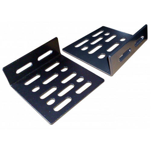 Brackets for mounting additional equipment, 2 pcs., black